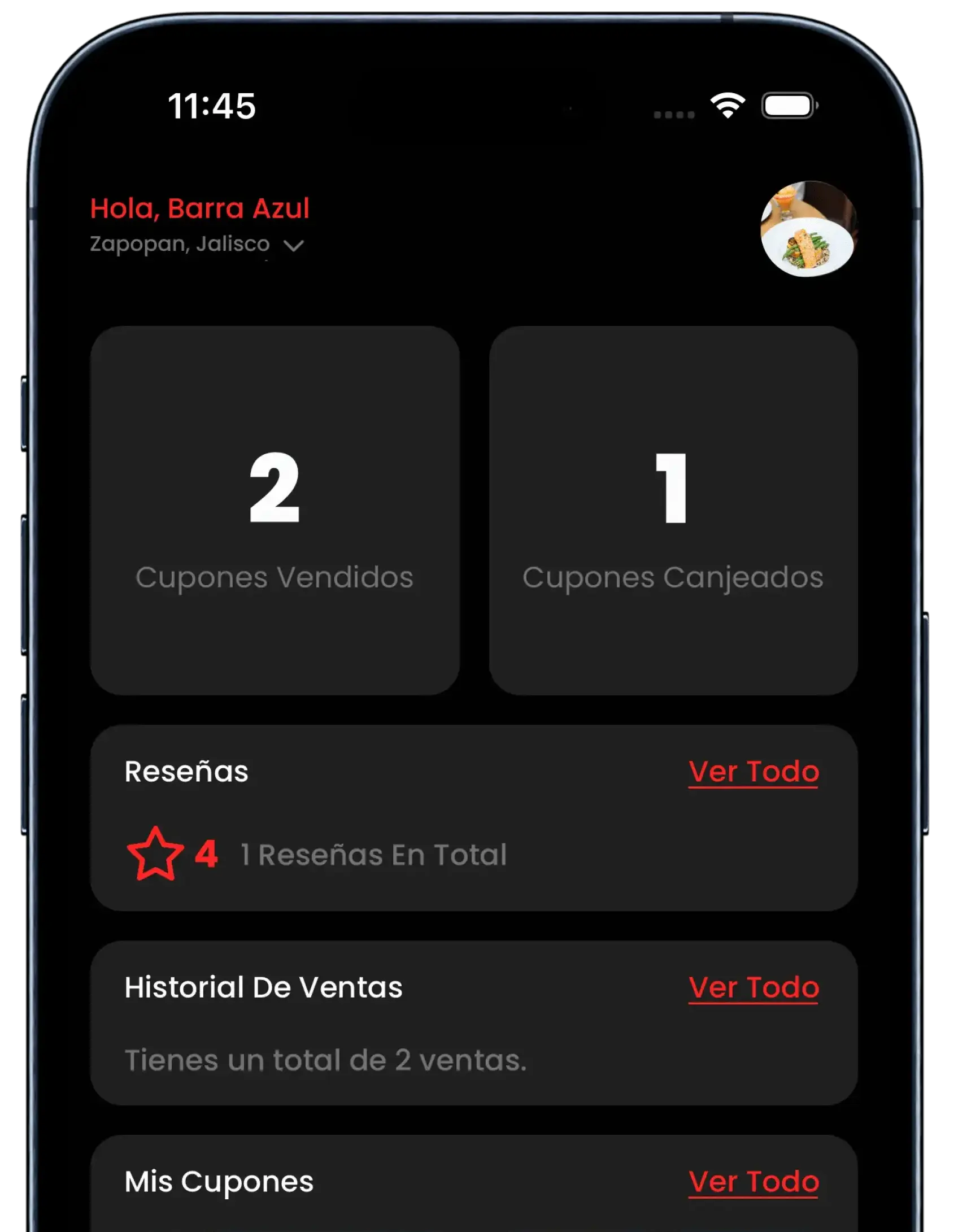 Paycon IOS Screen